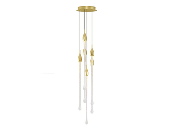 ALLURE - LED Murano glass pendant lamp by Paolo Castelli - view 3